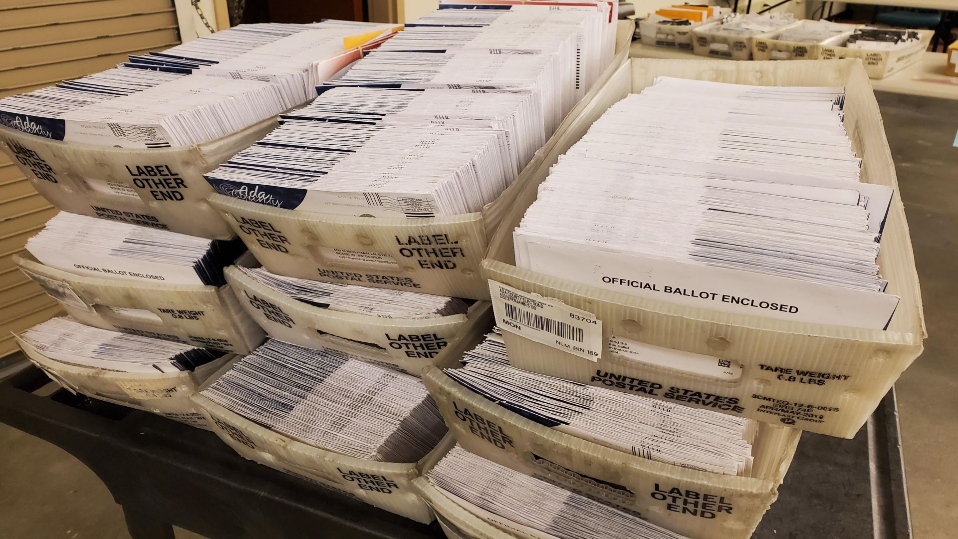 Ballots in Ada County pic